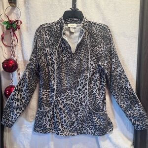 Neiman Marcus Lightweight Full Zip Jacket Size L